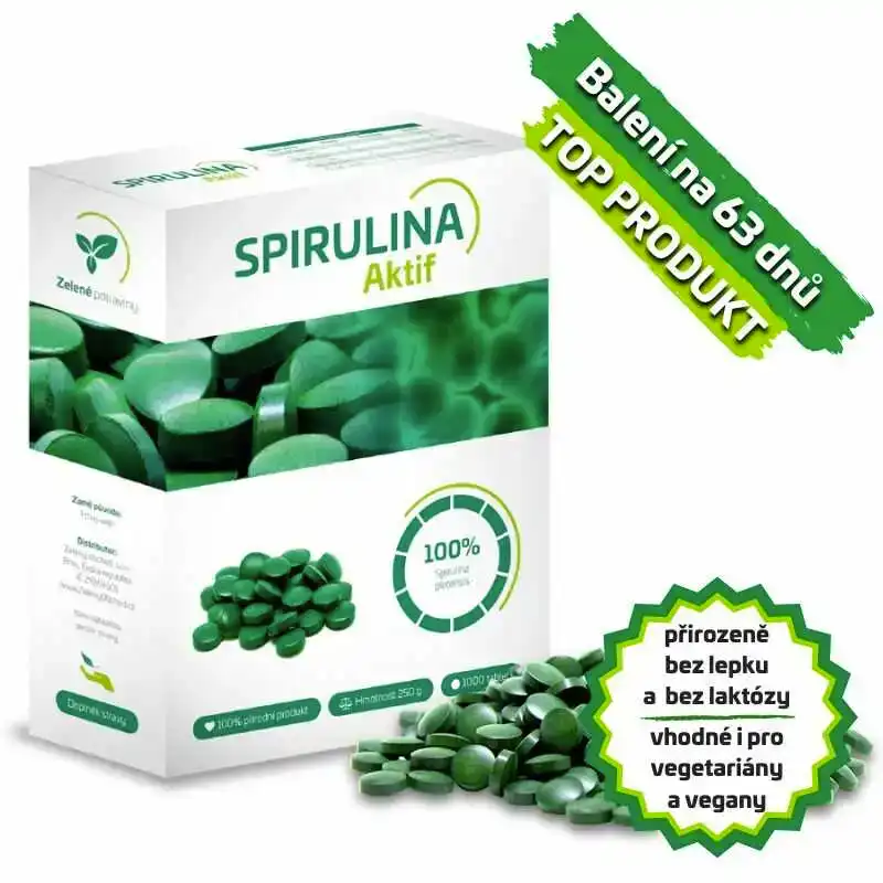 Spirulina Aktif - 100% Spirulina platensis