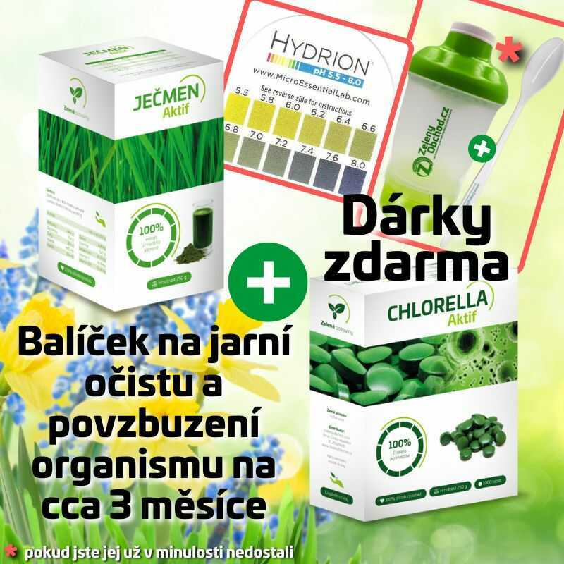 Balíček na jarní očistu s Chlorellou Aktif