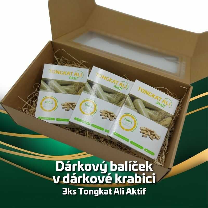 Dárkový balíček 3ks Tongkat Ali Aktif