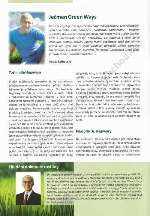 Katalog zelených potravin Green Ways
