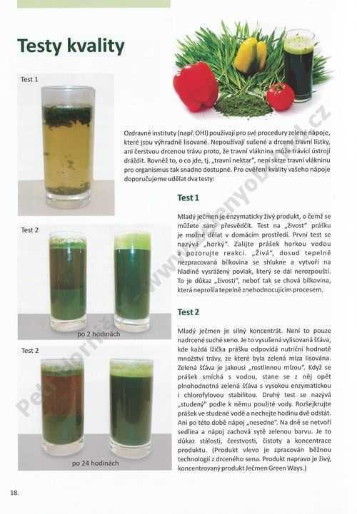 Katalog zelených potravin Green Ways