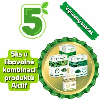 5ks produktů Aktif v libovolné kombinaci